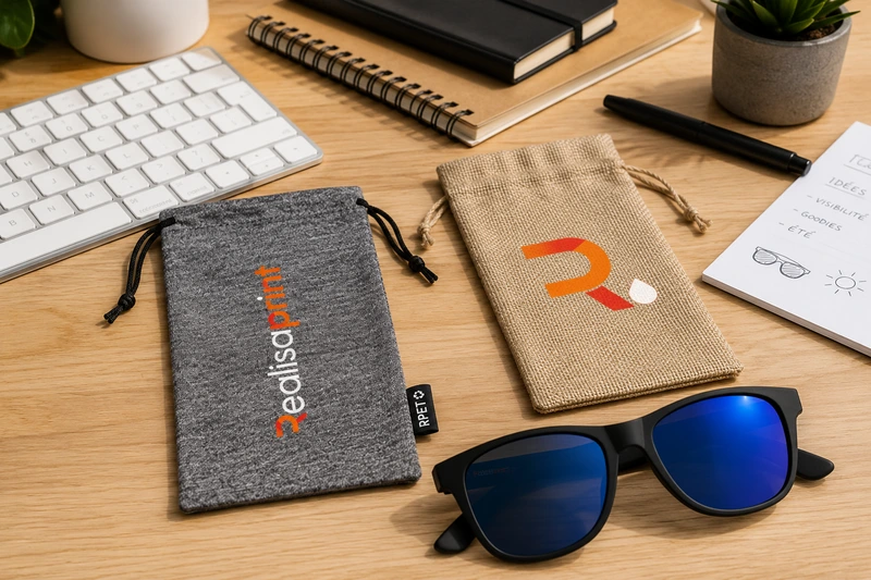 Estuches personalizados para gafas de sol con logo